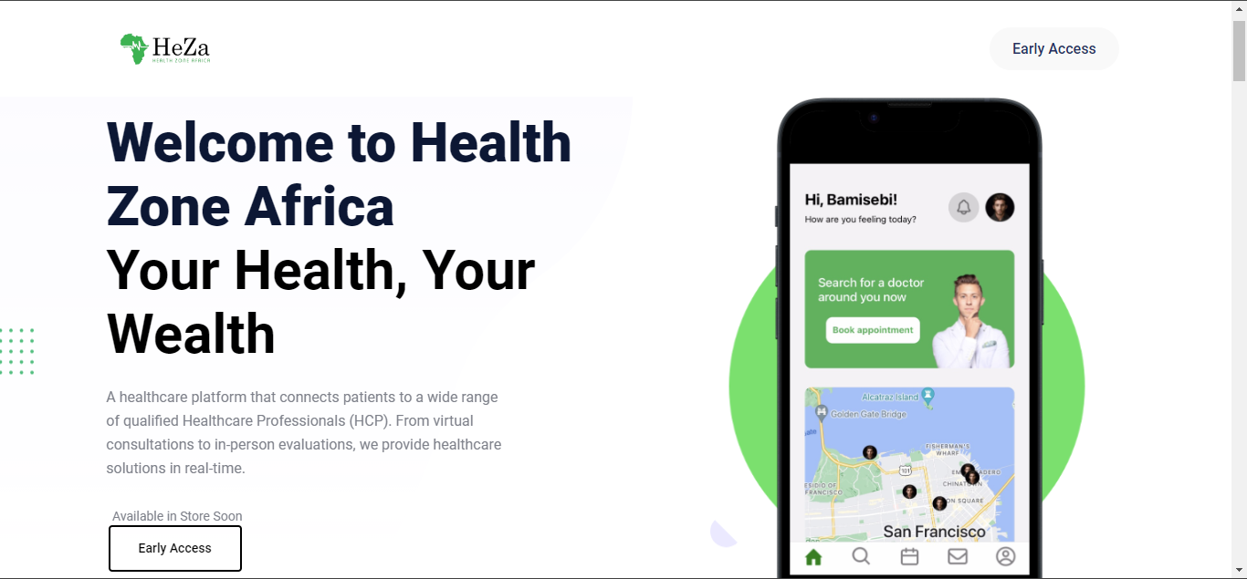 HeZa — Health Zone Africa