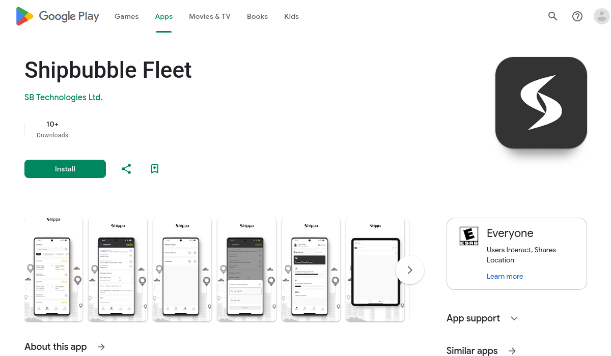 Shipbubble Fleet